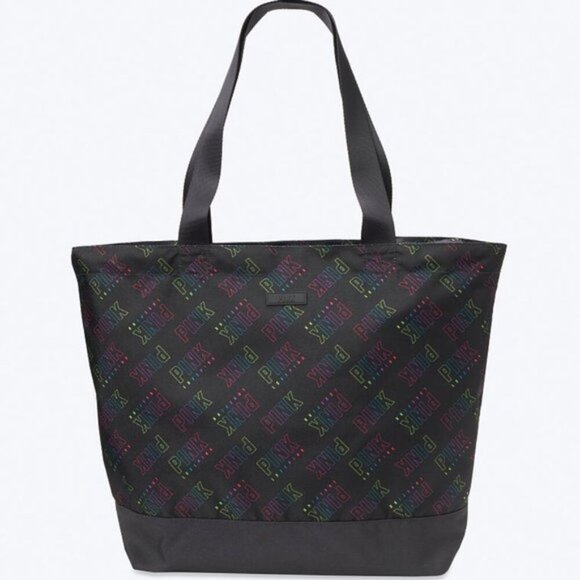 PINK VICTORIA'S SECRET WEEKENDER TOTE BEACH TRAVEL - Picture 1 of 9